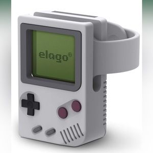 Vintage Nintendo Apple Watch charger stand With Charging cord